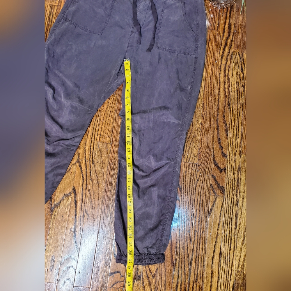 Anthropologie Women's Slouchy Aviator Jogger Pants Browm Size 12 - Picture 10 of 14